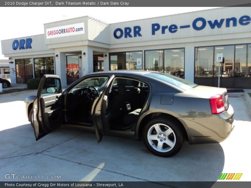 Dark Titanium Metallic / Dark Slate Gray 2010 Dodge Charger SXT