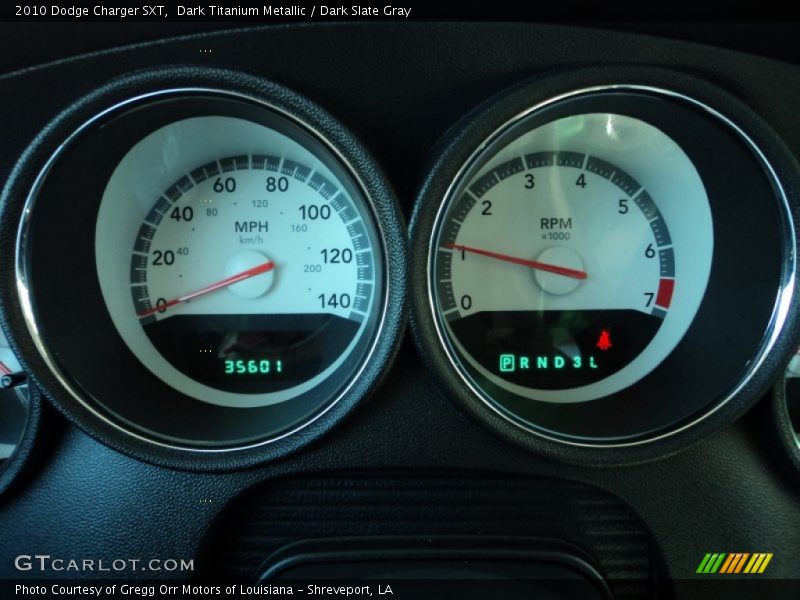 Dark Titanium Metallic / Dark Slate Gray 2010 Dodge Charger SXT