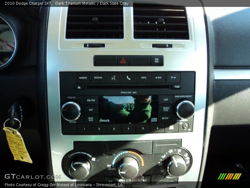 Dark Titanium Metallic / Dark Slate Gray 2010 Dodge Charger SXT