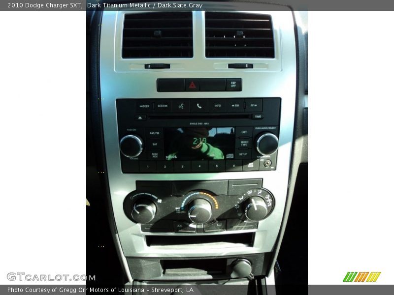 Dark Titanium Metallic / Dark Slate Gray 2010 Dodge Charger SXT