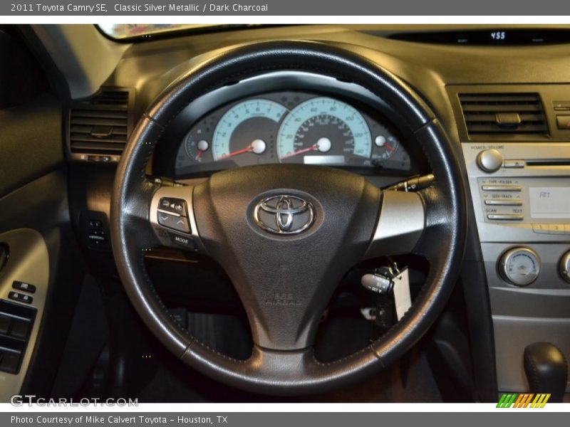 Classic Silver Metallic / Dark Charcoal 2011 Toyota Camry SE