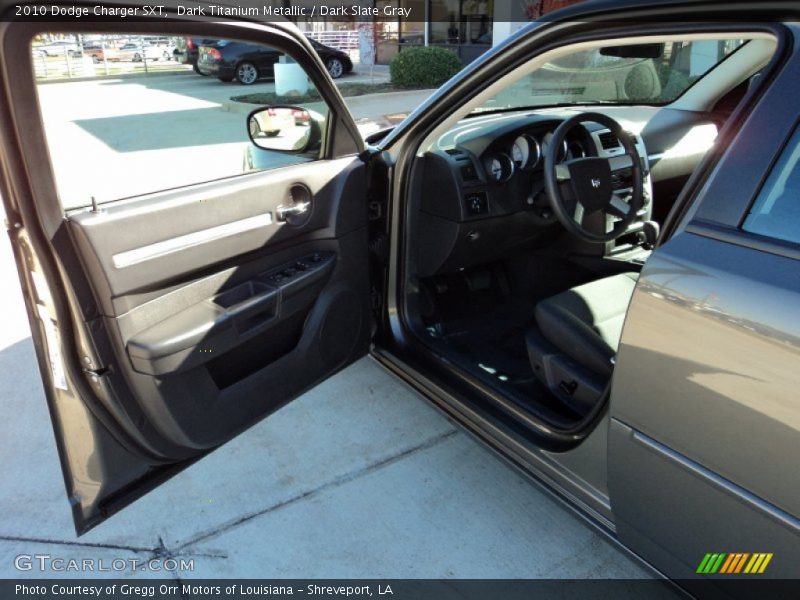 Dark Titanium Metallic / Dark Slate Gray 2010 Dodge Charger SXT