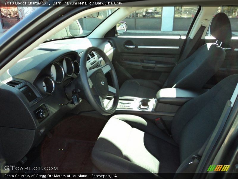 Dark Titanium Metallic / Dark Slate Gray 2010 Dodge Charger SXT
