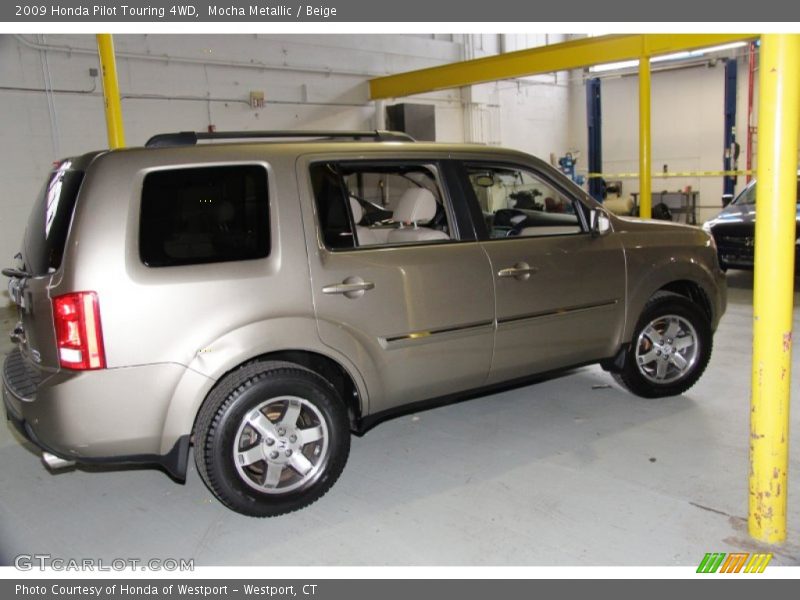 Mocha Metallic / Beige 2009 Honda Pilot Touring 4WD