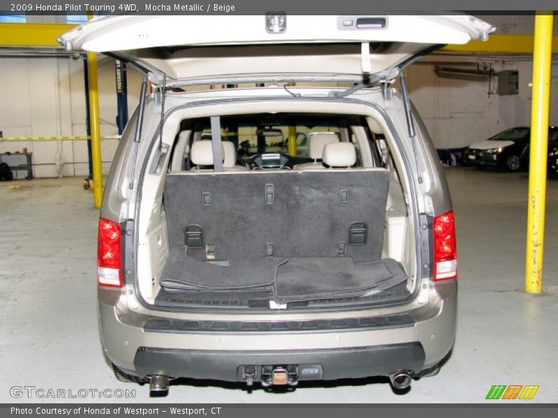 Mocha Metallic / Beige 2009 Honda Pilot Touring 4WD