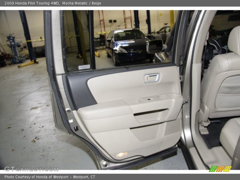 Mocha Metallic / Beige 2009 Honda Pilot Touring 4WD