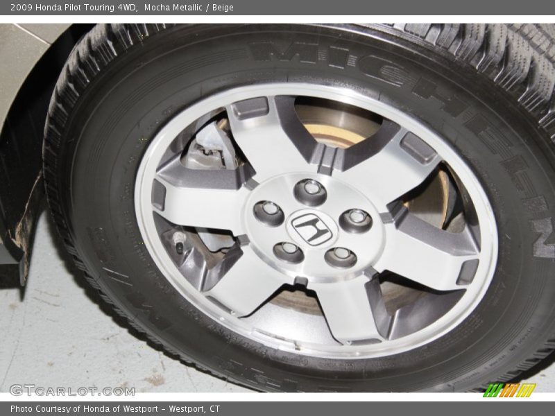Mocha Metallic / Beige 2009 Honda Pilot Touring 4WD