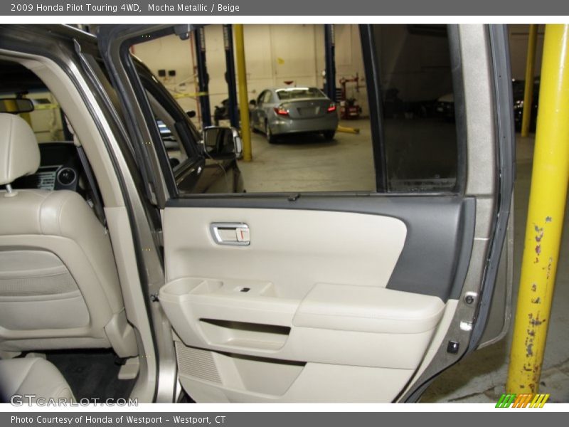 Mocha Metallic / Beige 2009 Honda Pilot Touring 4WD