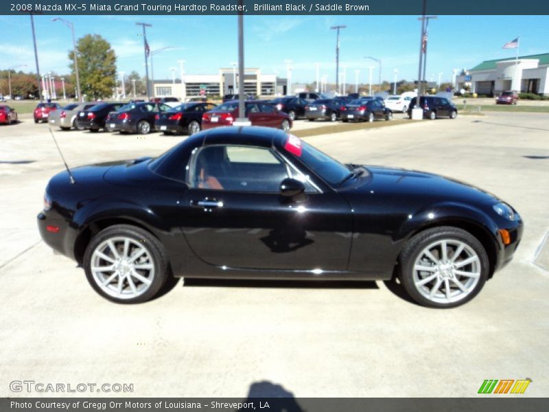  2008 MX-5 Miata Grand Touring Hardtop Roadster Brilliant Black