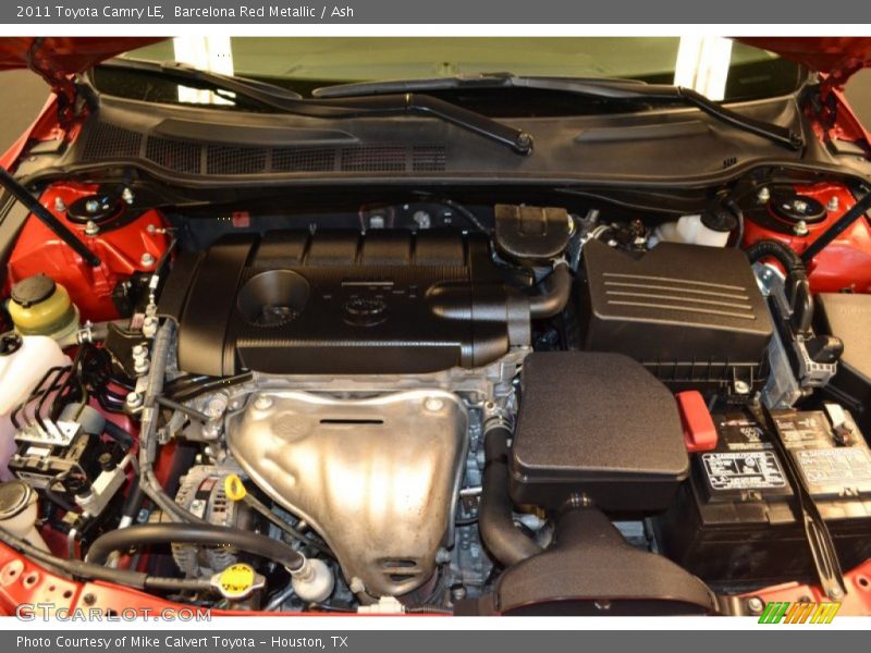 Barcelona Red Metallic / Ash 2011 Toyota Camry LE