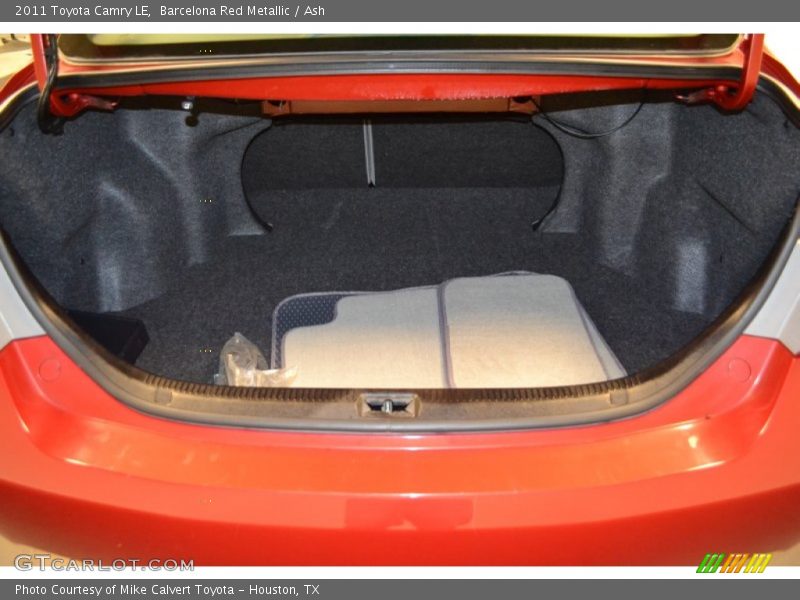 Barcelona Red Metallic / Ash 2011 Toyota Camry LE