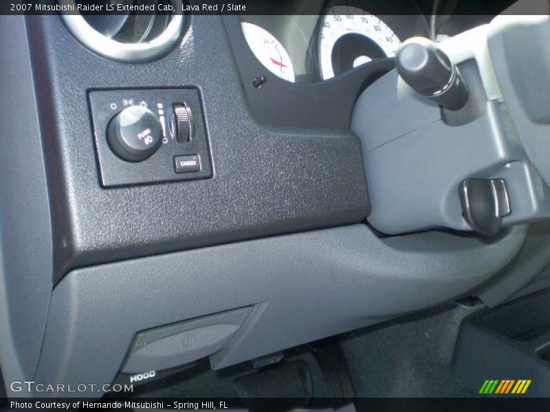 Lava Red / Slate 2007 Mitsubishi Raider LS Extended Cab