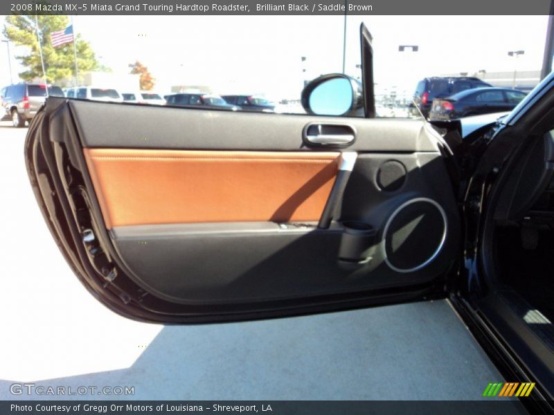 Door Panel of 2008 MX-5 Miata Grand Touring Hardtop Roadster