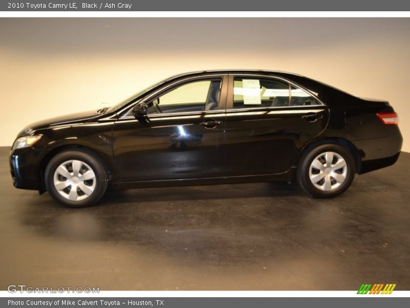 Black / Ash Gray 2010 Toyota Camry LE