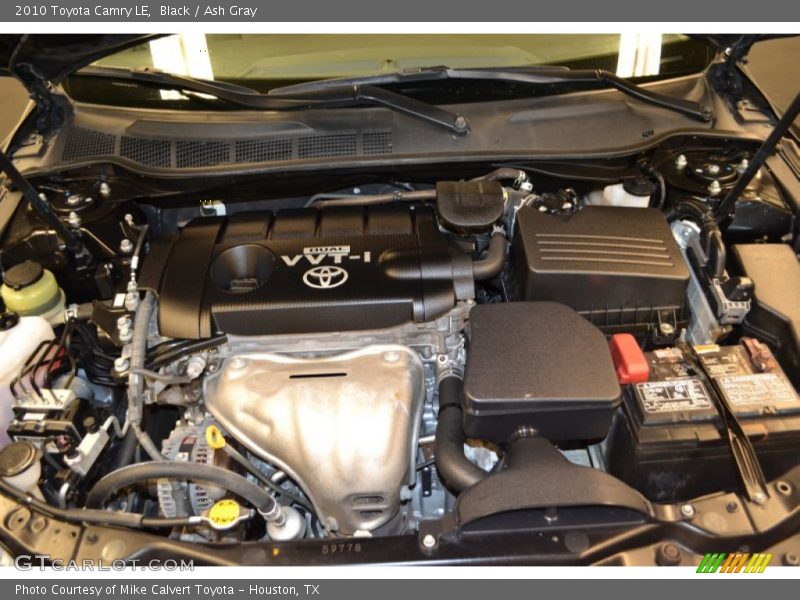 Black / Ash Gray 2010 Toyota Camry LE