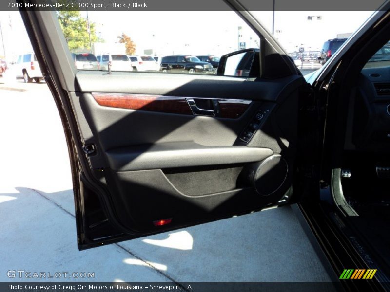 Black / Black 2010 Mercedes-Benz C 300 Sport