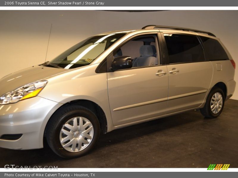Silver Shadow Pearl / Stone Gray 2006 Toyota Sienna CE