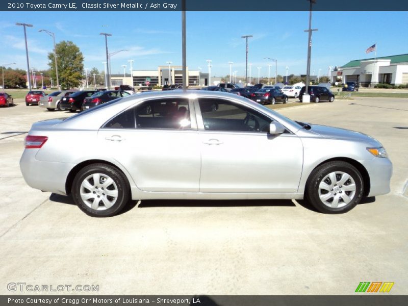 Classic Silver Metallic / Ash Gray 2010 Toyota Camry LE