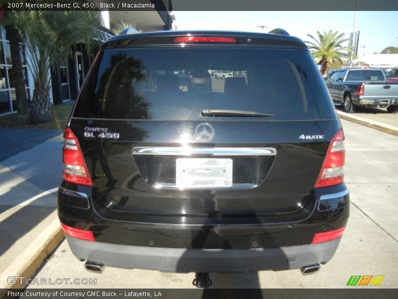 Black / Macadamia 2007 Mercedes-Benz GL 450