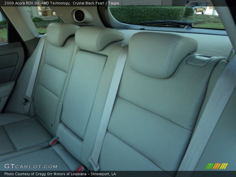Crystal Black Pearl / Taupe 2009 Acura RDX SH-AWD Technology