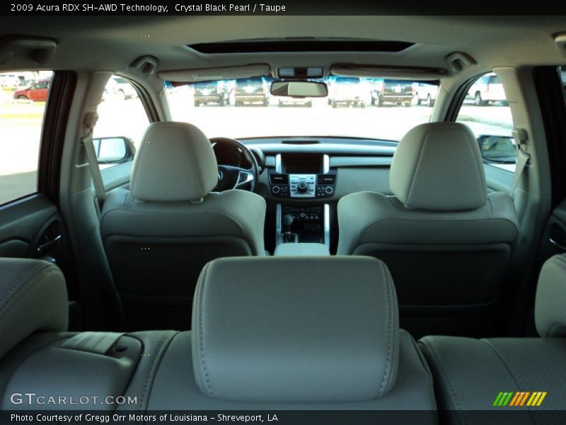Crystal Black Pearl / Taupe 2009 Acura RDX SH-AWD Technology