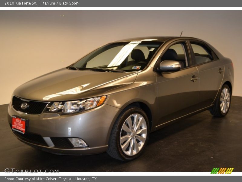Titanium / Black Sport 2010 Kia Forte SX