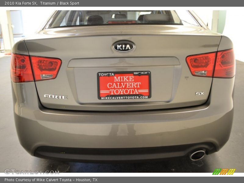 Titanium / Black Sport 2010 Kia Forte SX