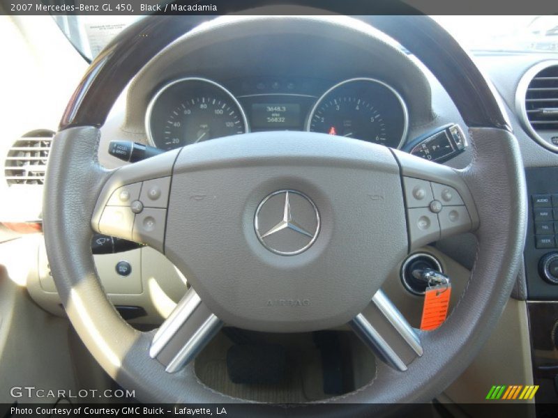 Black / Macadamia 2007 Mercedes-Benz GL 450
