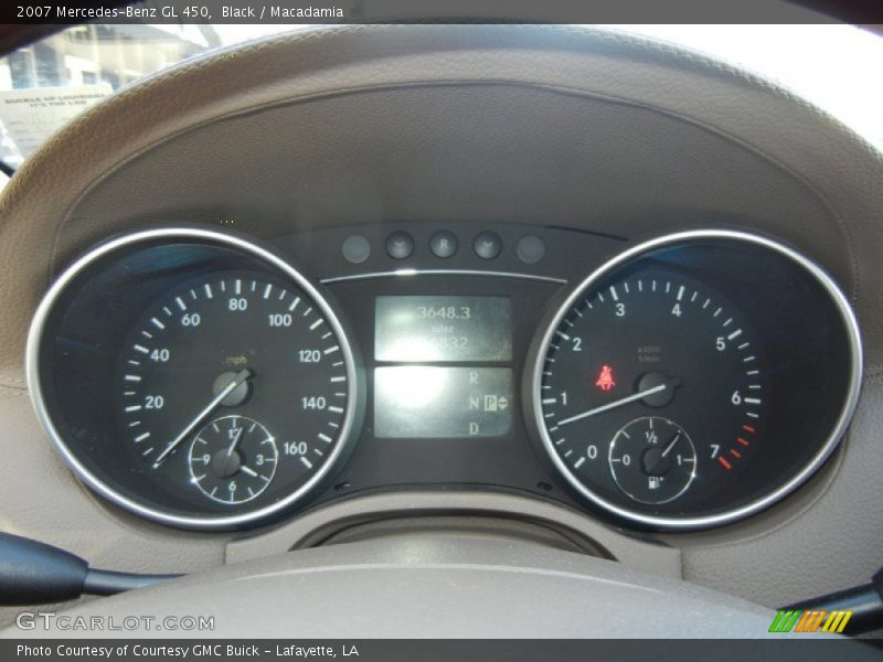 Black / Macadamia 2007 Mercedes-Benz GL 450