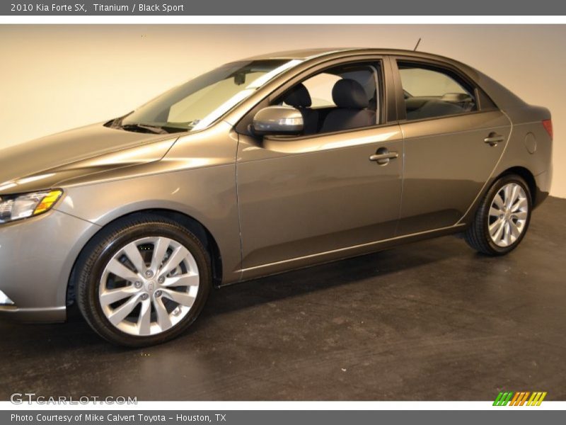 Titanium / Black Sport 2010 Kia Forte SX