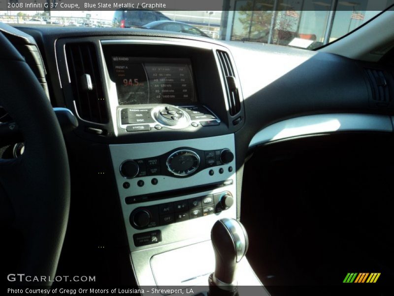 Blue Slate Metallic / Graphite 2008 Infiniti G 37 Coupe