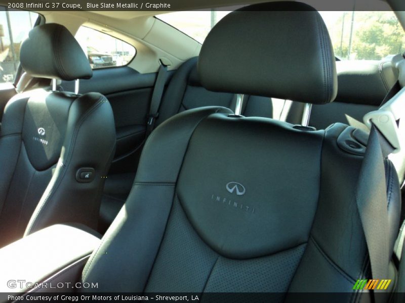 Blue Slate Metallic / Graphite 2008 Infiniti G 37 Coupe