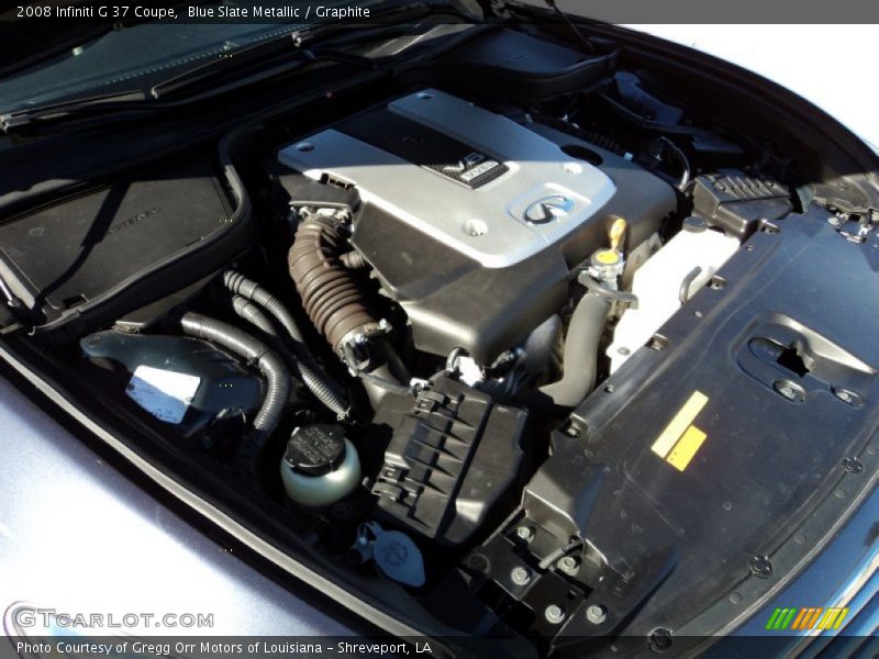 Blue Slate Metallic / Graphite 2008 Infiniti G 37 Coupe
