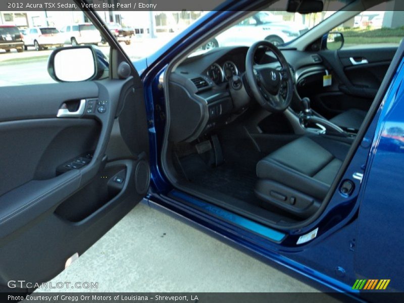  2012 TSX Sedan Ebony Interior