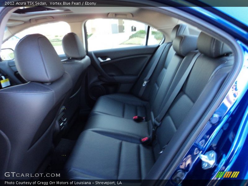 Back seats - 2012 Acura TSX Sedan