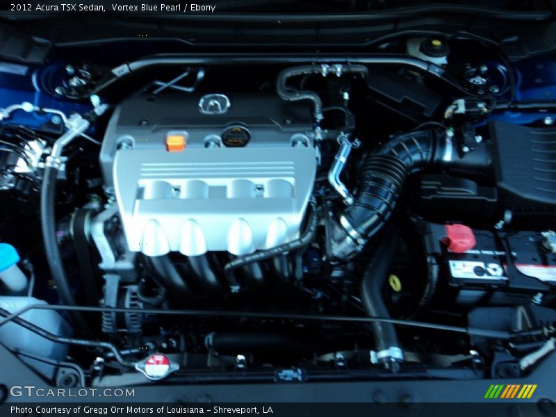  2012 TSX Sedan Engine - 2.4 Liter DOHC 16-Valve VTEC 4 Cylinder