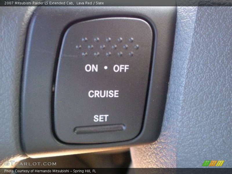 Lava Red / Slate 2007 Mitsubishi Raider LS Extended Cab