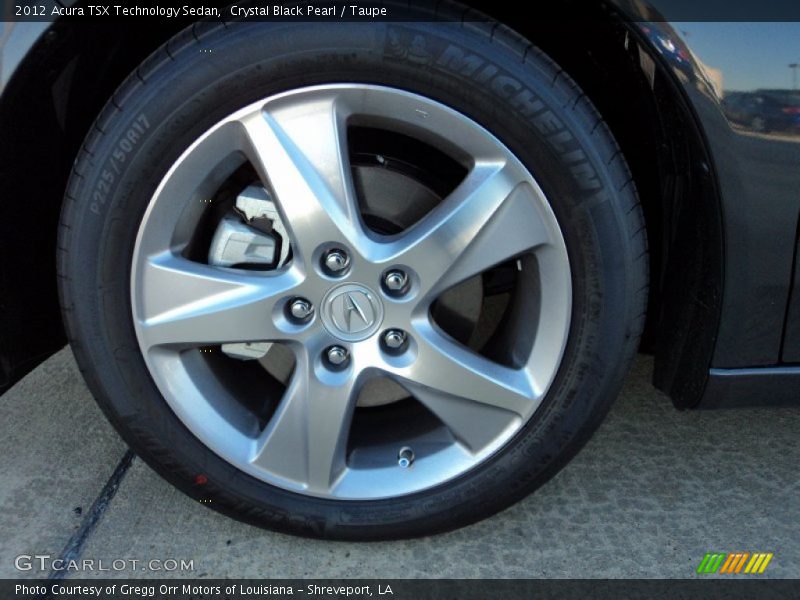  2012 TSX Technology Sedan Wheel