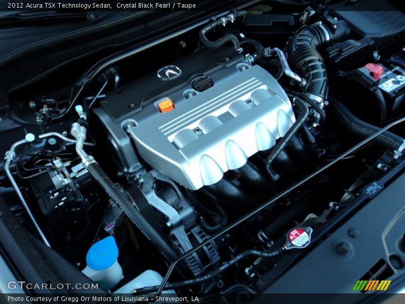  2012 TSX Technology Sedan Engine - 2.4 Liter DOHC 16-Valve VTEC 4 Cylinder