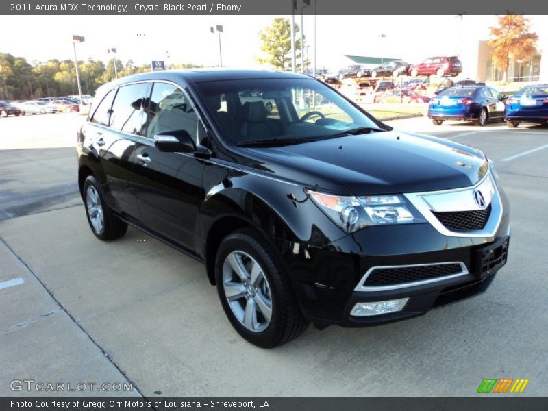 Front 3/4 View of 2011 MDX Technology