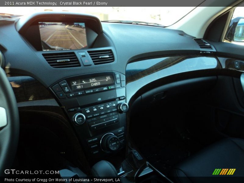 Crystal Black Pearl / Ebony 2011 Acura MDX Technology