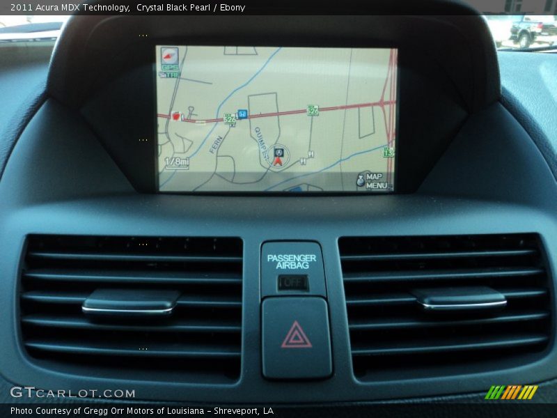 Navigation of 2011 MDX Technology