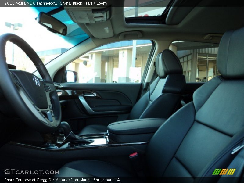  2011 MDX Technology Ebony Interior