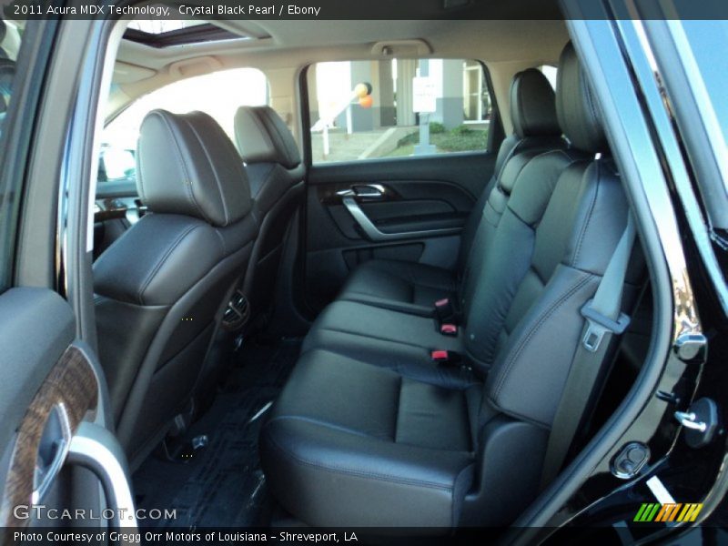  2011 MDX Technology Ebony Interior