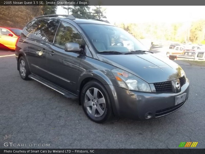 Smoke Gray Metallic / Beige 2005 Nissan Quest 3.5 SE