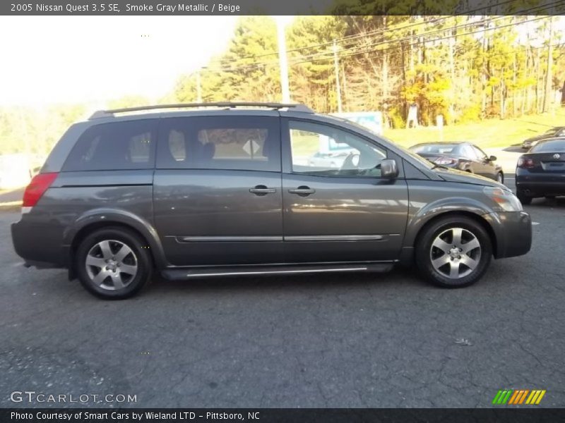 Smoke Gray Metallic / Beige 2005 Nissan Quest 3.5 SE