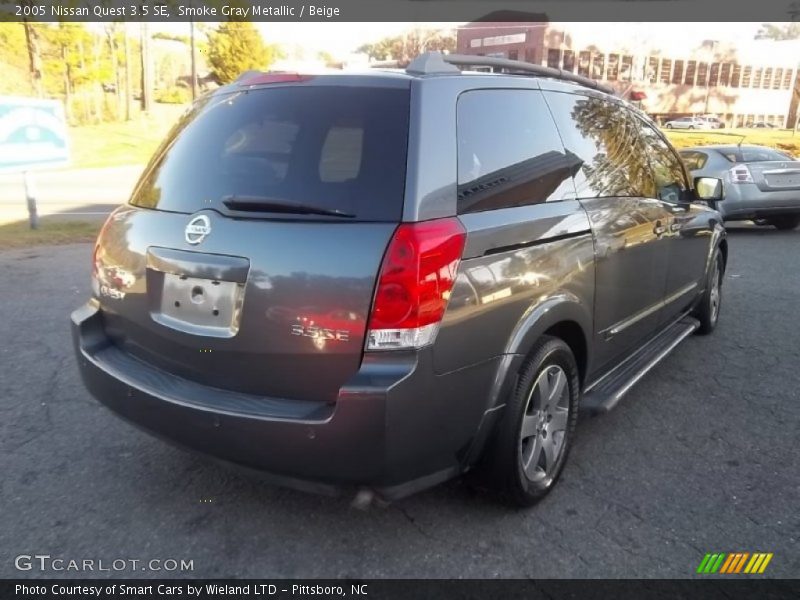 Smoke Gray Metallic / Beige 2005 Nissan Quest 3.5 SE