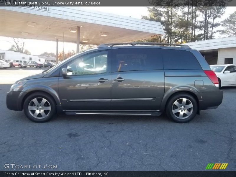 Smoke Gray Metallic / Beige 2005 Nissan Quest 3.5 SE