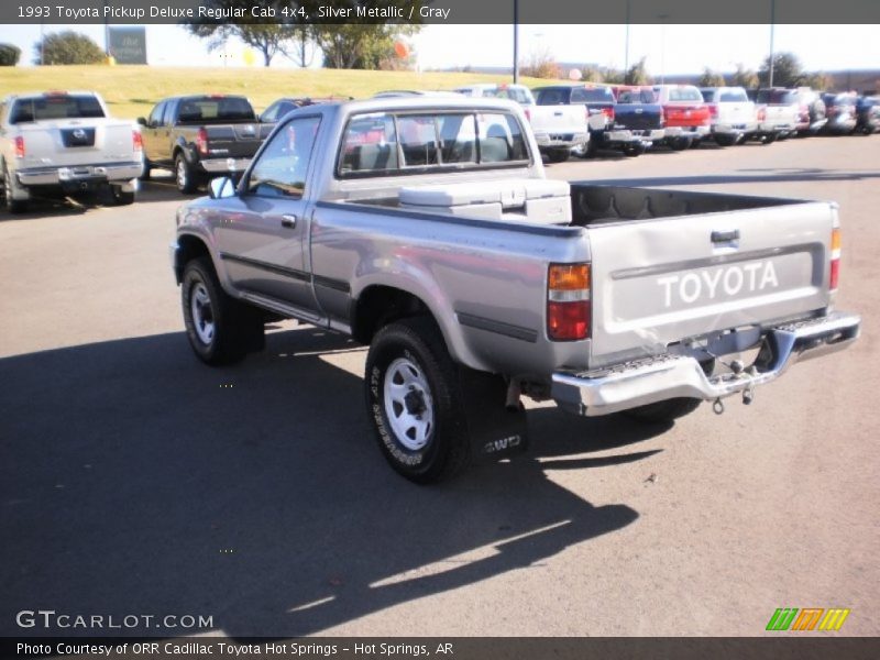 Silver Metallic / Gray 1993 Toyota Pickup Deluxe Regular Cab 4x4