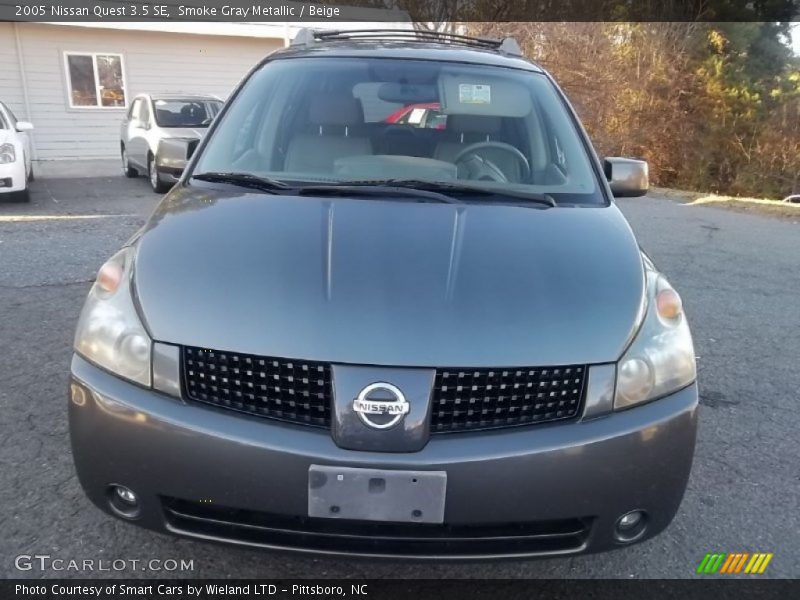 Smoke Gray Metallic / Beige 2005 Nissan Quest 3.5 SE